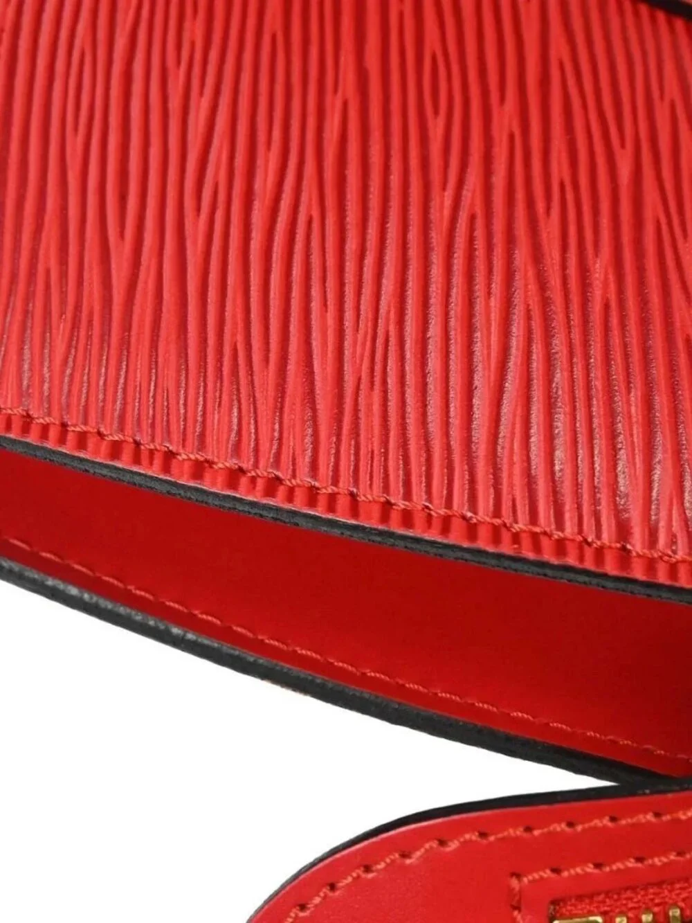 Louis Vuitton Red Epi Saint Jacques Tote Handbag M52277